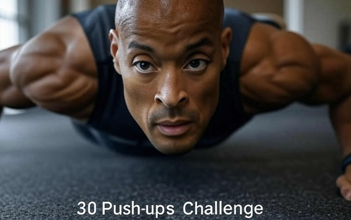 30 Push ups challenge David goggins