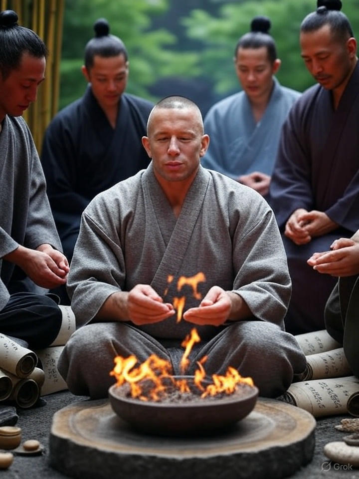 You respect the martial arts
