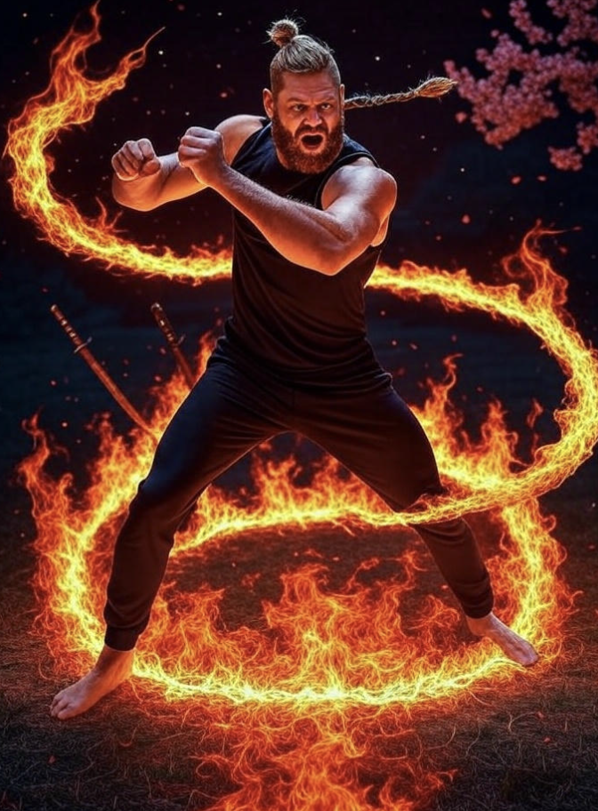 You ignite your inner fire.
