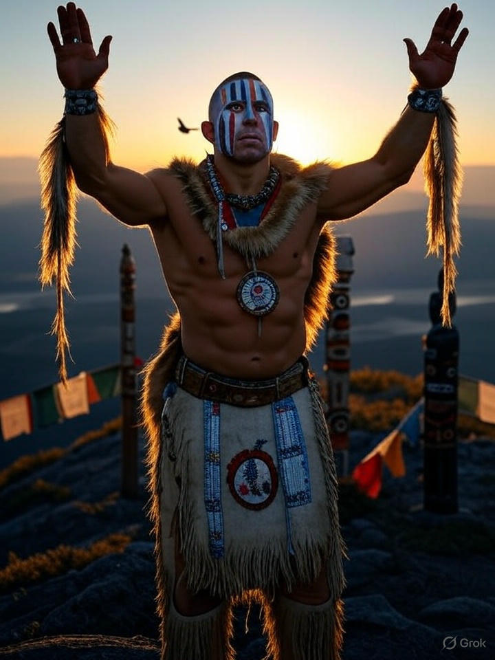 You embrace the warrior spirit